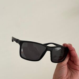 Black Rectangular Blenders Sunglasses